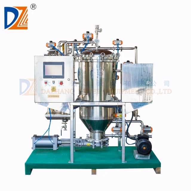 Filter Press Candle Filter Machine DZ Stainless Steel Water Treatment for Oil Food Industrial Filtration ISO9001;CE Plc,engine
