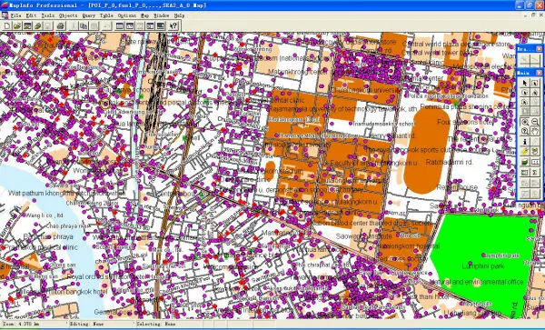 Lebanon esri shp digital map