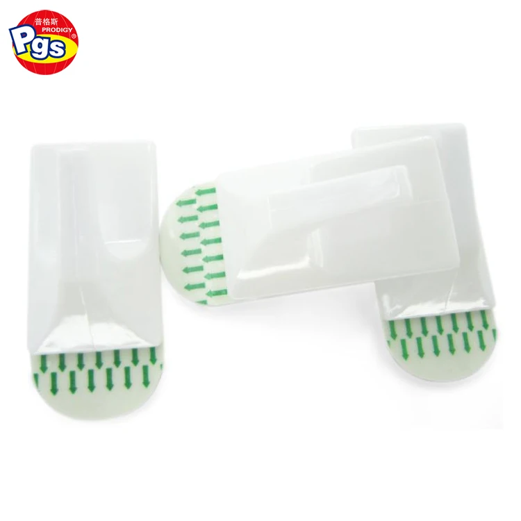 Strong plastic material adhesive hook no mark hook wall hooks for hanging coat