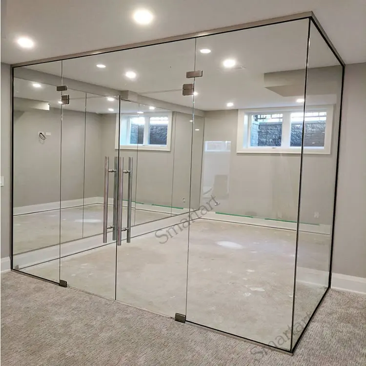 
Sound Proof Glass Room Dividers Indoor 