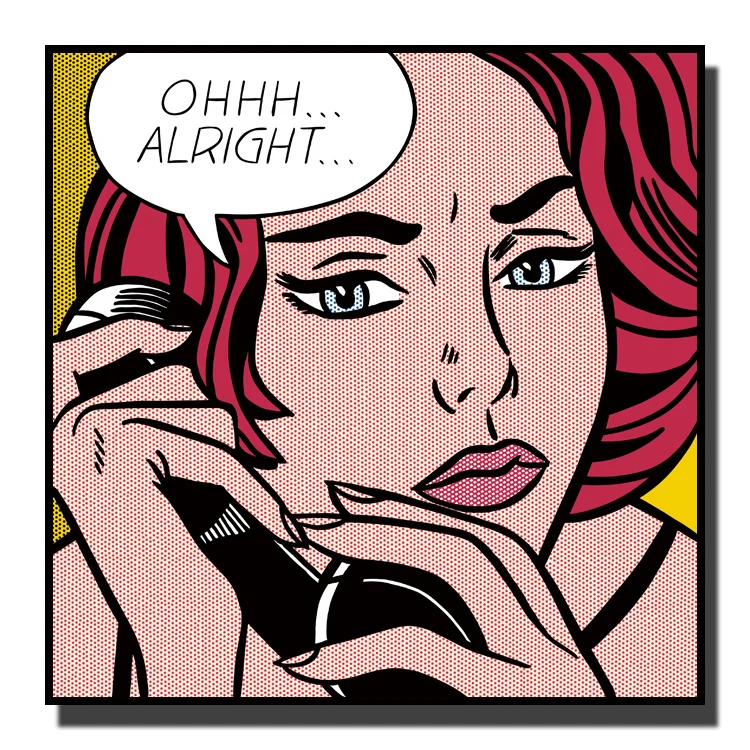 
Impression style 5 panel canvas wall art paintings pop art 