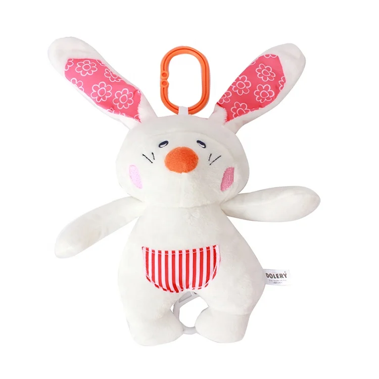  Мягкая музыкальная игрушка Dolery Rabbit Pull для детской