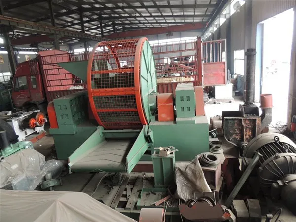 automatic used tyre recycling machine whole tyre shredder