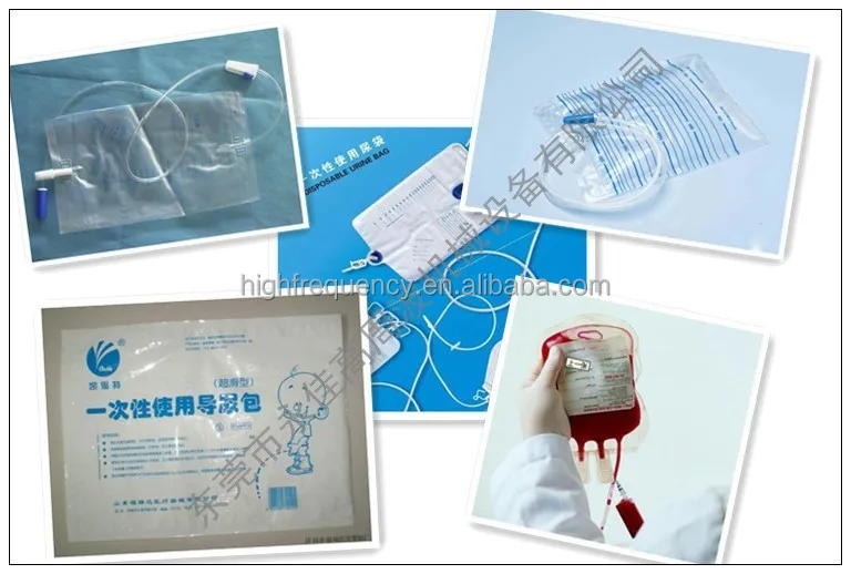 Full automatic blood bag making machine ,Urine bag making machine