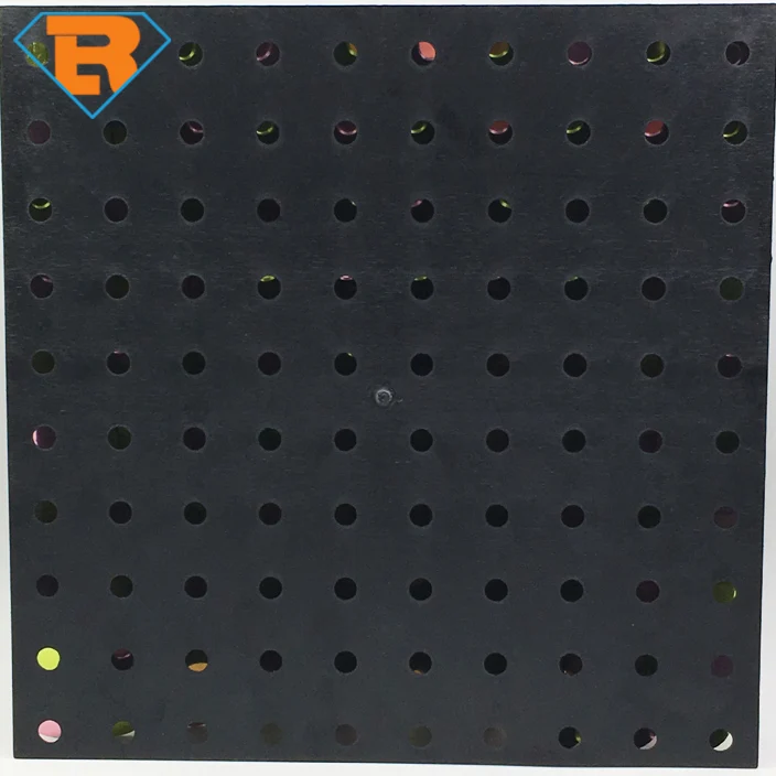 Уличные декоративные 3D стеновые панели из МДФ, свободная Цветовая организация, пайетки