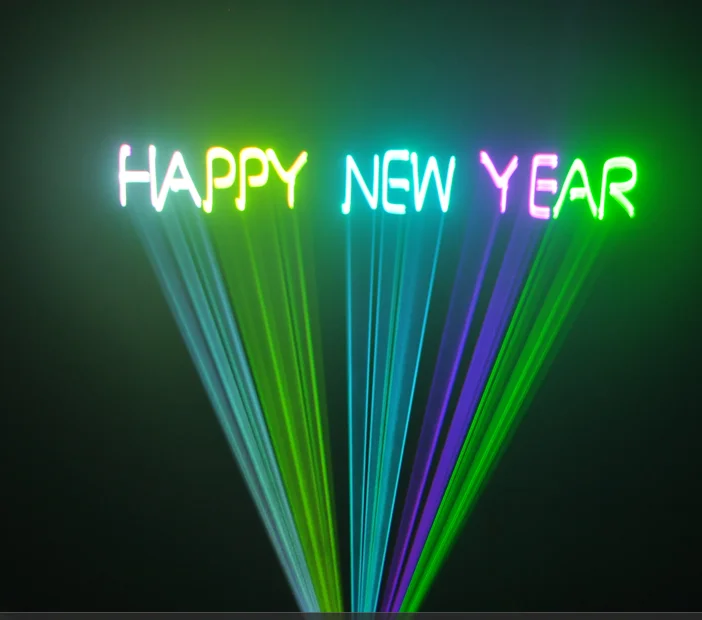 LAYU  A650RGB laser RGB series 1W mini RGB animation dj projector laser lighting