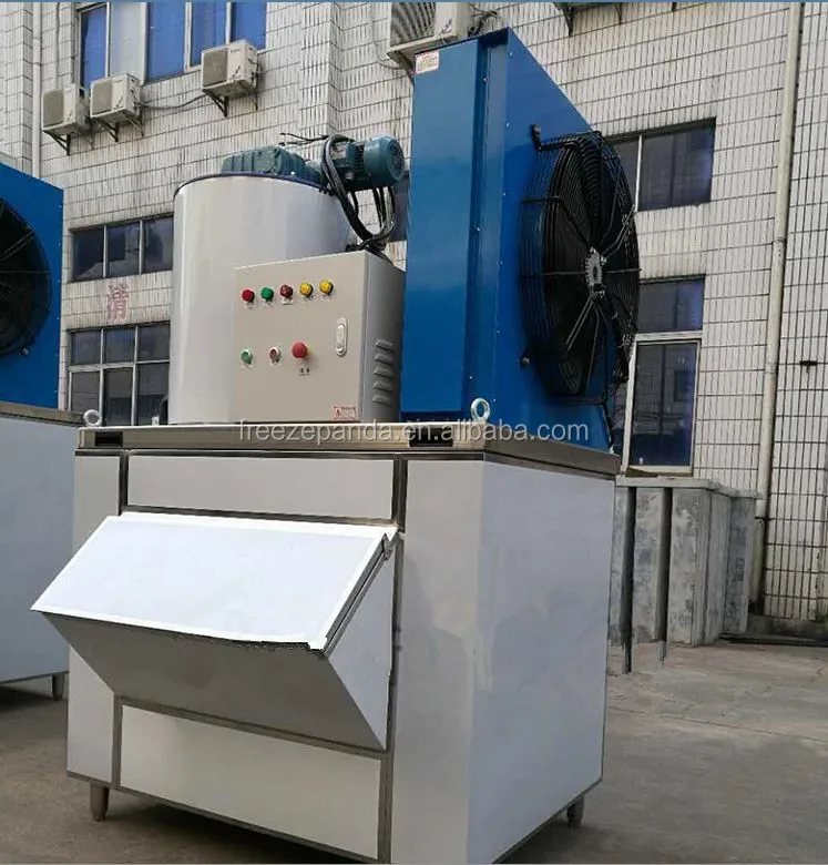 3 tons 5 ton 500kgs 220v sea salt water snow flake and cube ice maker making machine price with 10ton for fish sale
