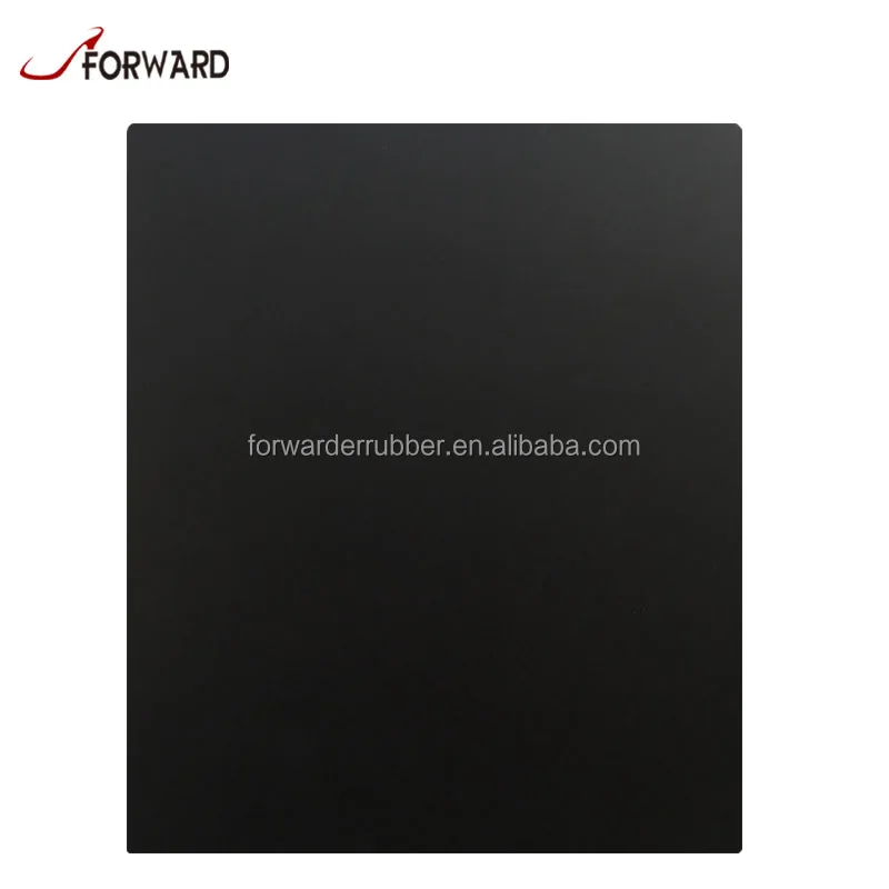 Shiny black dull black matt black rubber sheet