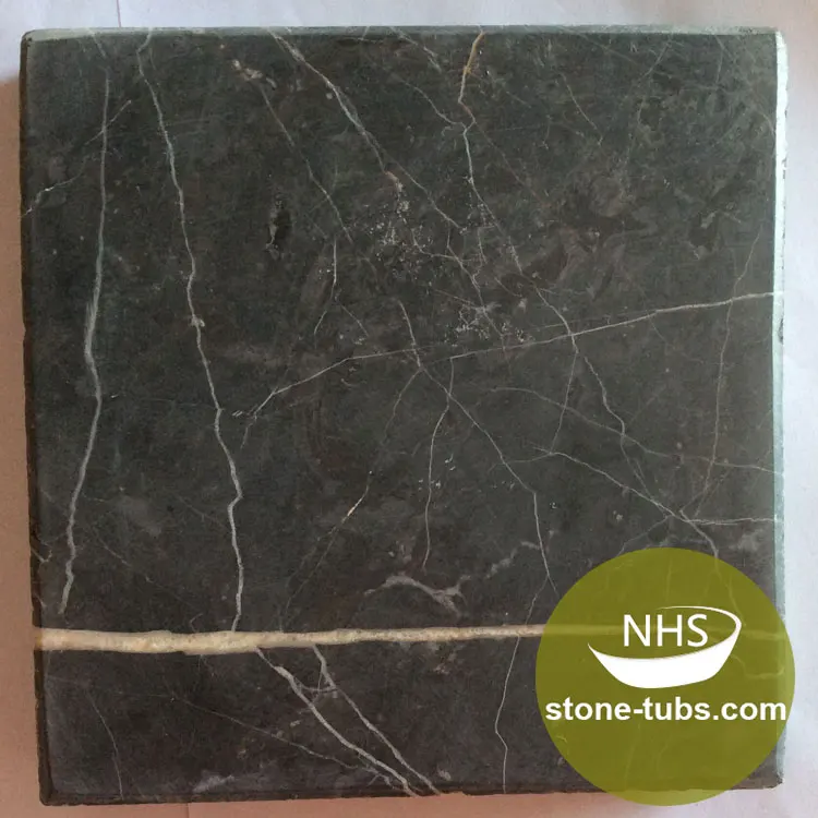China factory polished sample Black Marquina Nero Margiua Marble Sample