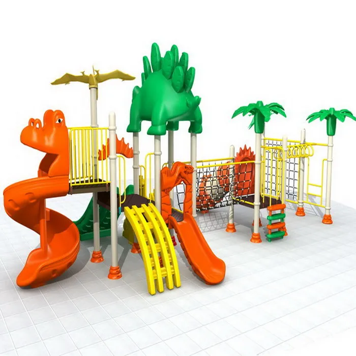 EU standard daycare kids outdoor toy wood outdoor playground slide