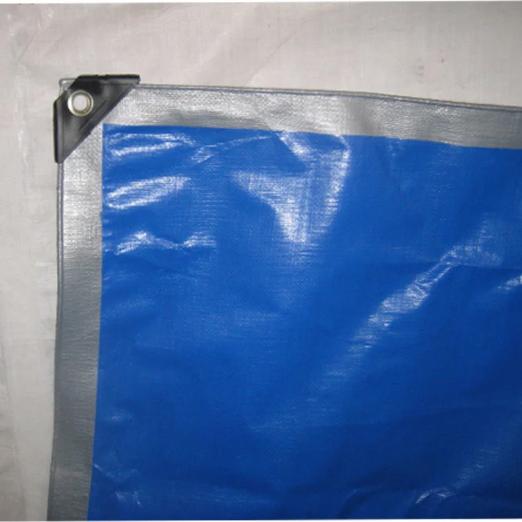 Wholesale waterproof fabric 100% virgin pe tarpaulin  plastic sheet recycled plastic bales for truck&boat from china factory