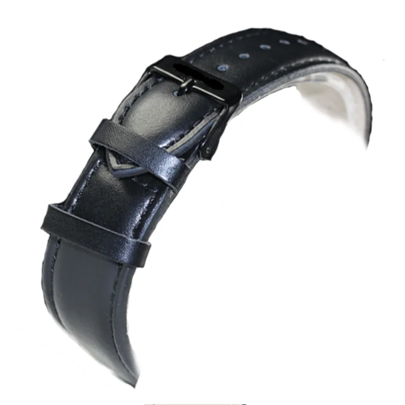 genuine  leather strap alloy wrist watch big face metal analog digital watch