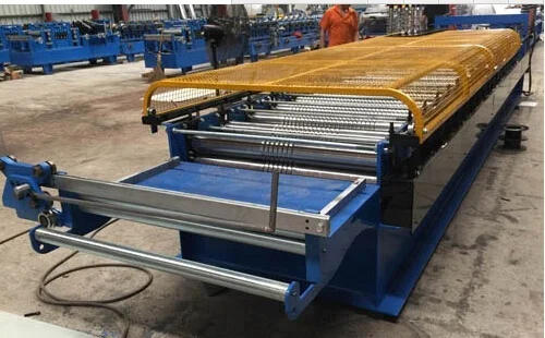 Corrugated roofing sheet making machine metal corrugated wall panel machine