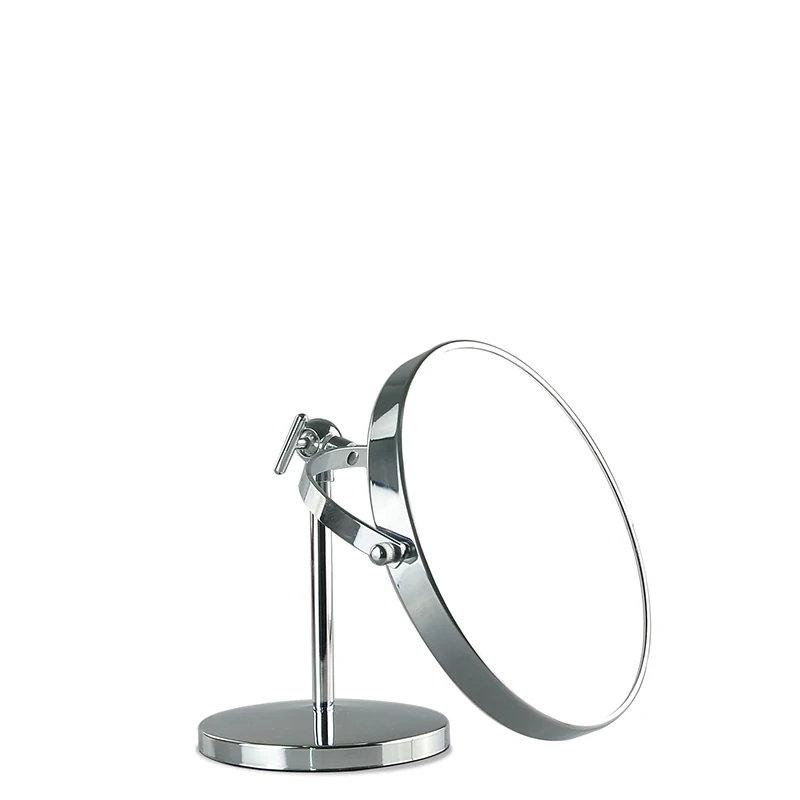 
2 Sided Table Top Concave and Convex Makeup Mirror with Round Movable Base 