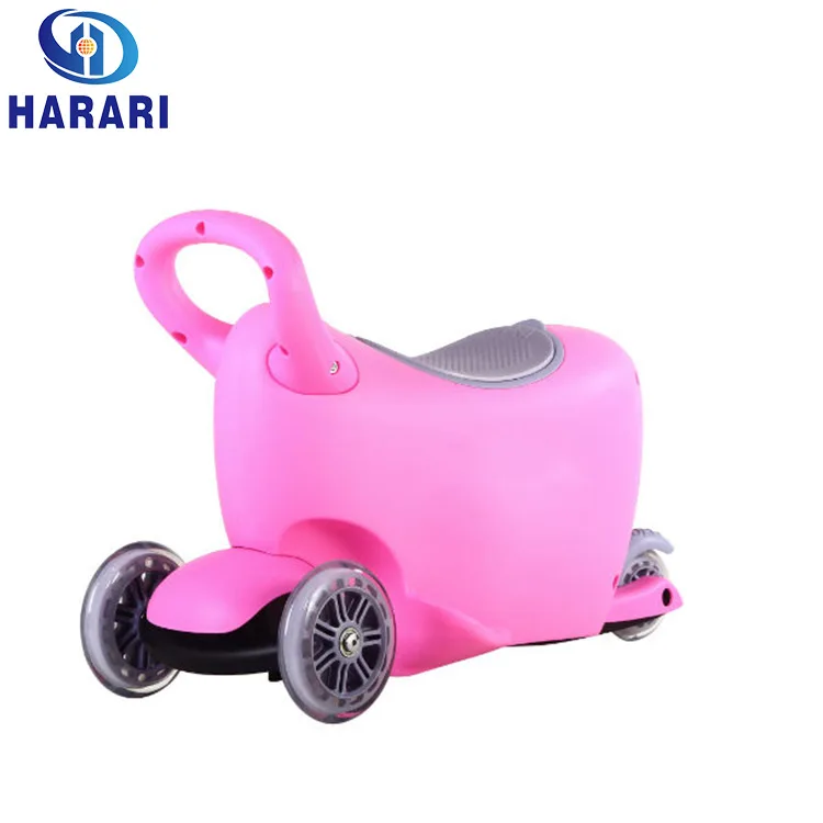 China Factory price 3 in 1 light wheel Mini kids scooter with seat
