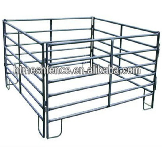 Australia/New Zealand Hot Sale Portable Horse Cattle Yard Panel Fences (1.8m highx6 bars or 1.6m highx5 bars)
