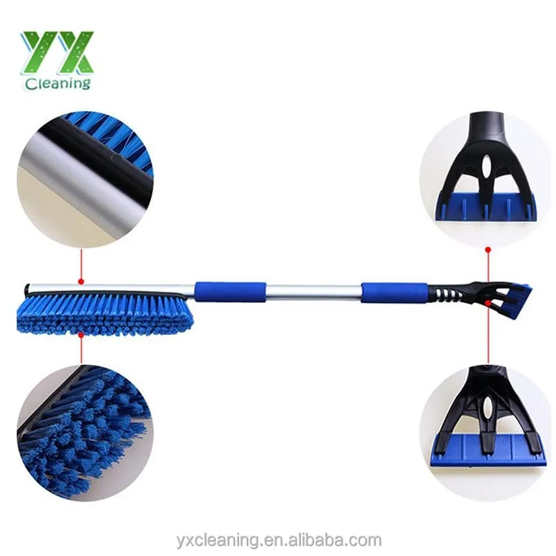 Long Handle Plastic Ice Scraper Car Snow brush YX-B091