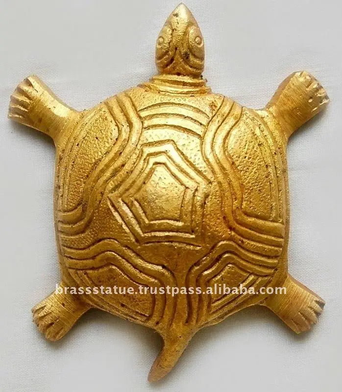  Латунная скульптура черепахи. Уникальное металлическое ремесло подарок