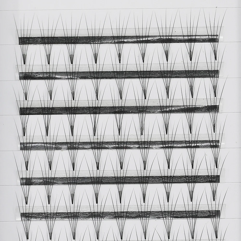 Own Brand Premade Volume Lash Fans 3D Volume Lashes 4D 6D Knot Free Cluster Mink eyelash extension