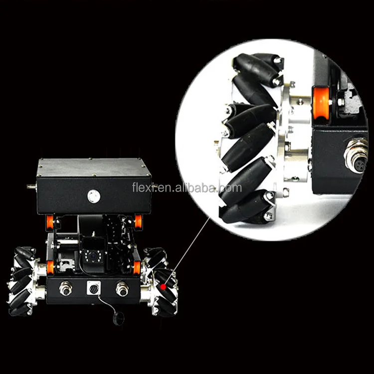 Робот для чистки воздуховодов с автоматической щеткой 20-50 м