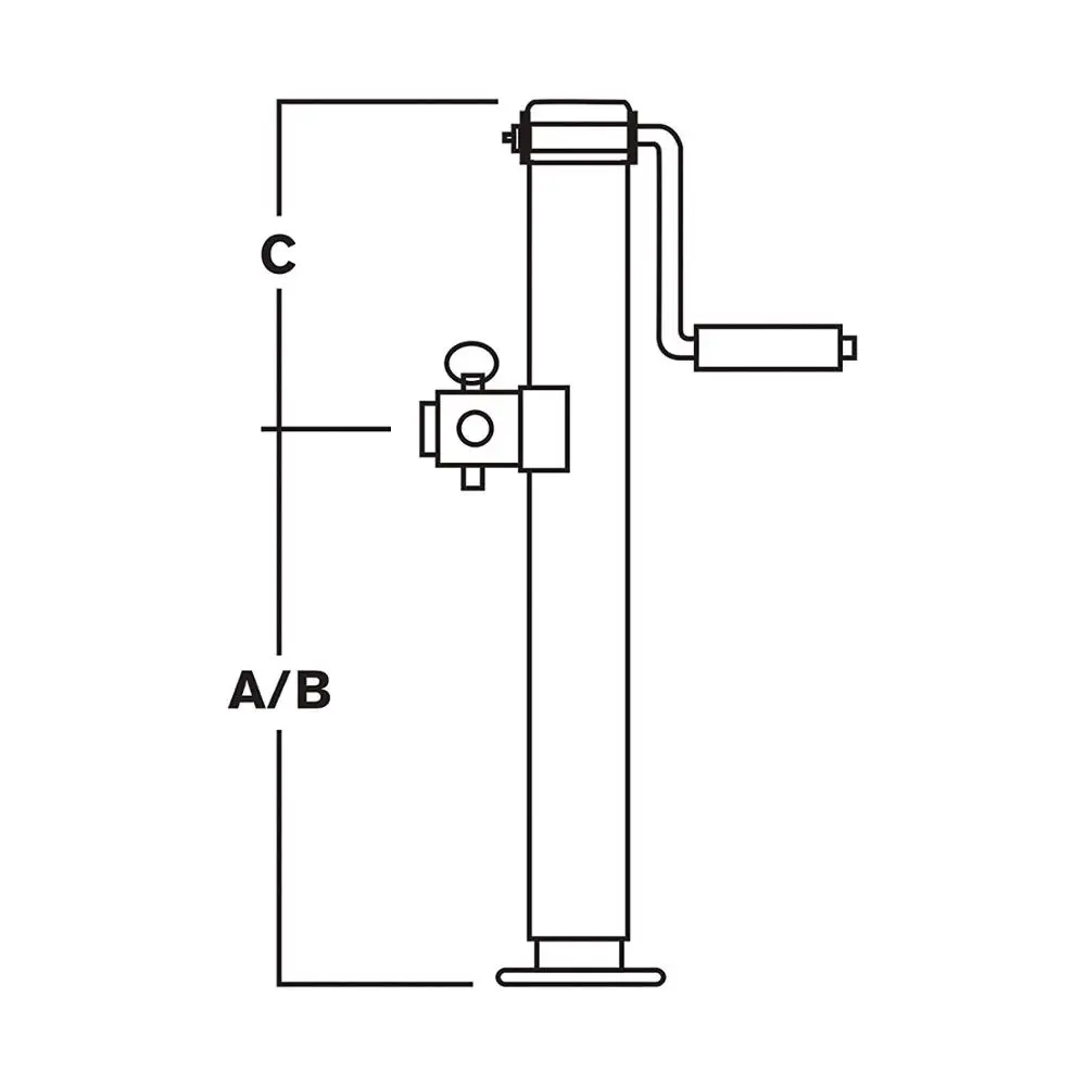 Высококачественный черный Автомобильный домкрат с подставкой грузоподъемностью 7000 фунтов
