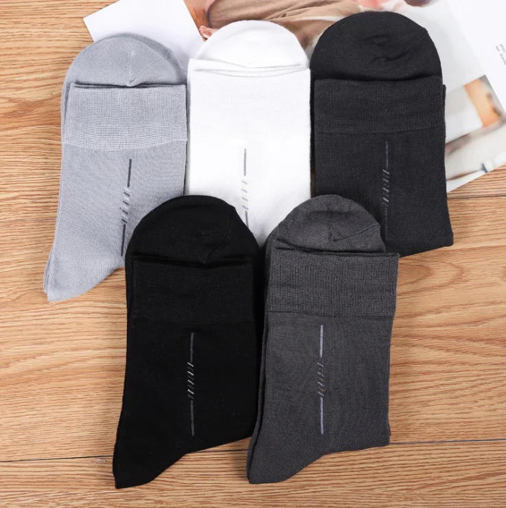 
Custom Bamboo Socks Man Business Work Socks 