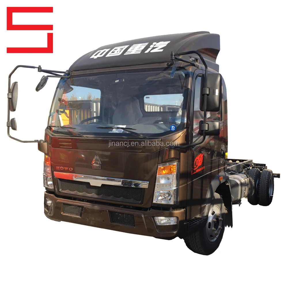Sinotruk Howo 4x2 8TON Cargo van Light Truck Chassis