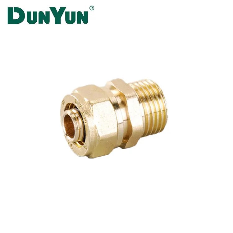 Factory Supply Brass Copper Compression Fitting For Pex Pipe