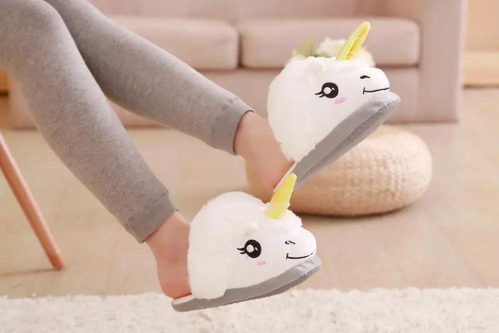 Ladies home leisure unicorn slippers/shoes