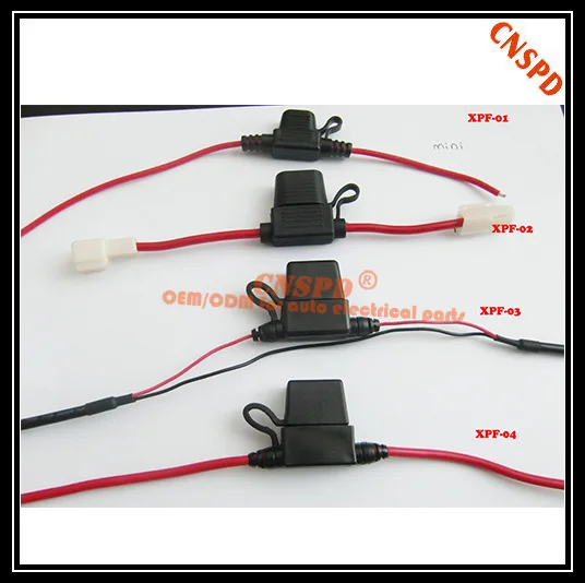 Увд держатель W / предохранитель девушки-line AWG провода 12 В лезвие