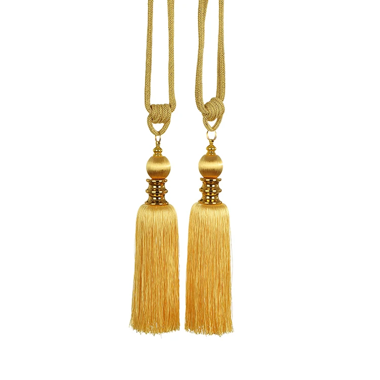 Luxury Home Textile Accessories Curtain Fringe Tassel