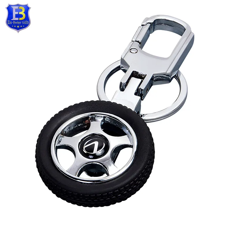 High quality promotional gift custom logo 3D motorcycle metal keychain