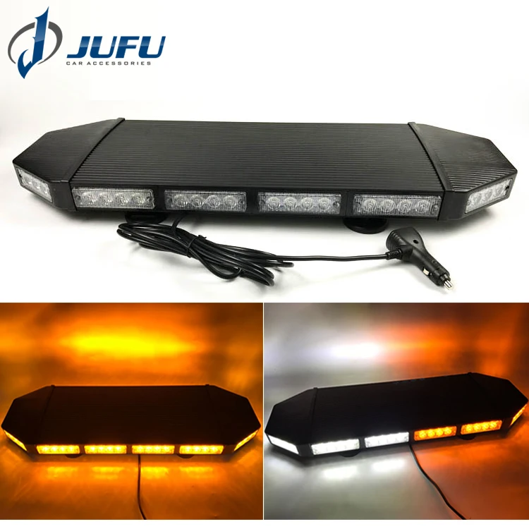 Super Bright Magnetic Portable Plastic Aluminum 50W Offroad LED Work Light Warning Strobe Lightbar