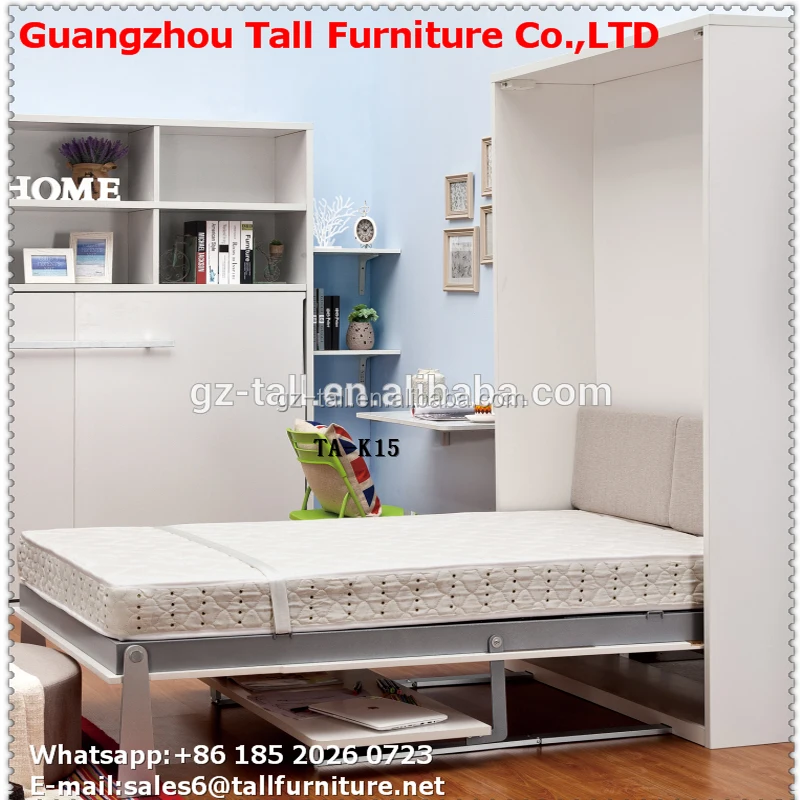 Популярные стены кровать с письменным столом кровать кабинета скрытые murpuy кровать