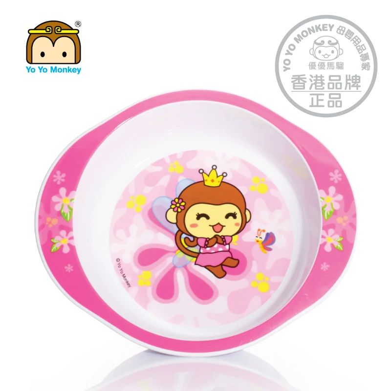 
Melamine like bpa free plastic bowl with IML decoration 