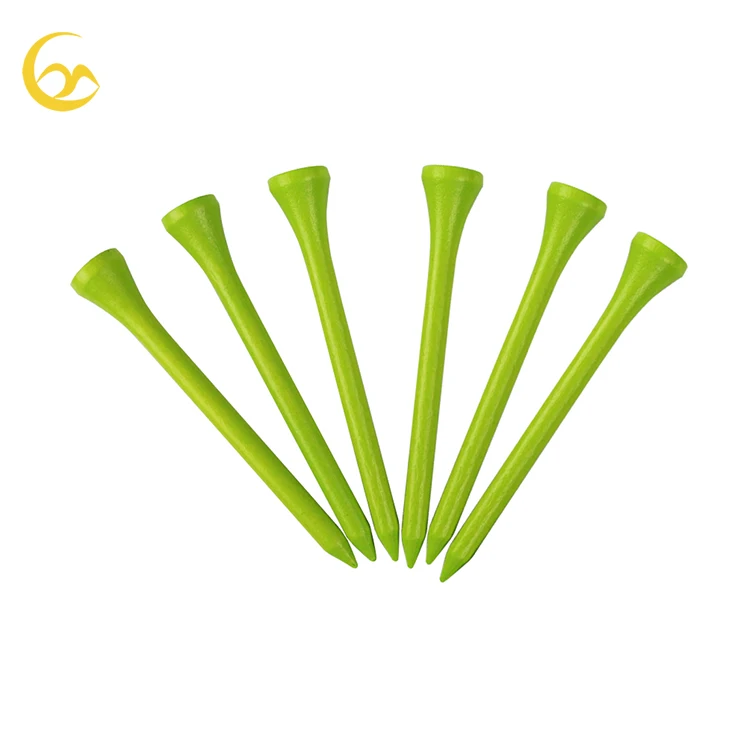
Wholesale light blue color custom wooden golf holder golf tees 