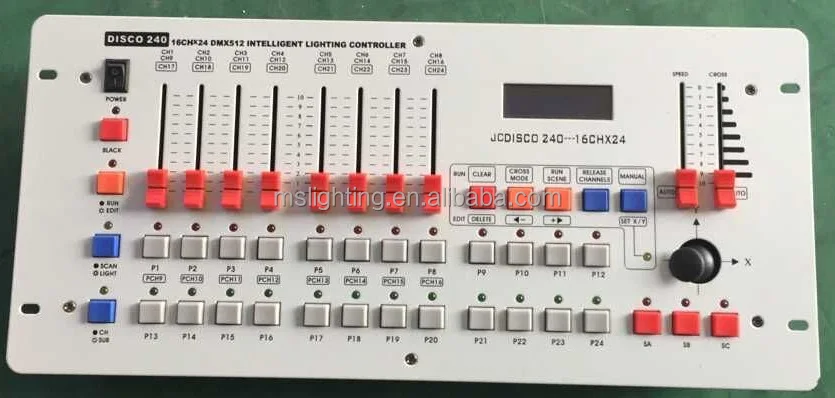 Disco 240 DMX Controller