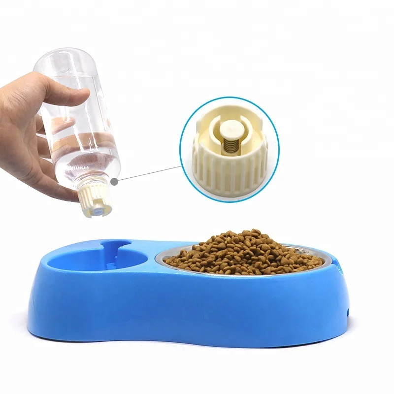 Stainless steel dog bowl Automatically filled water dog bowl Wholesale pet bowl