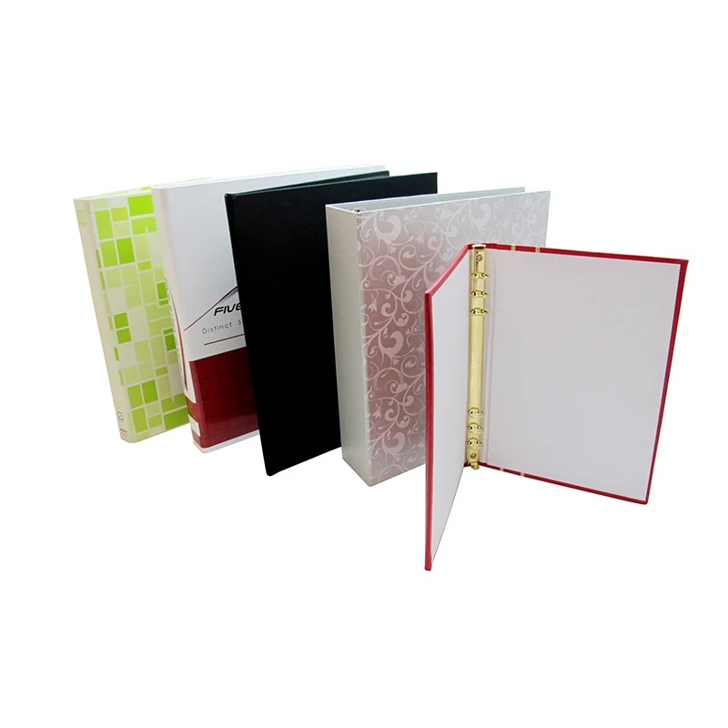 China supplier fashion custom metal ring binder file folder