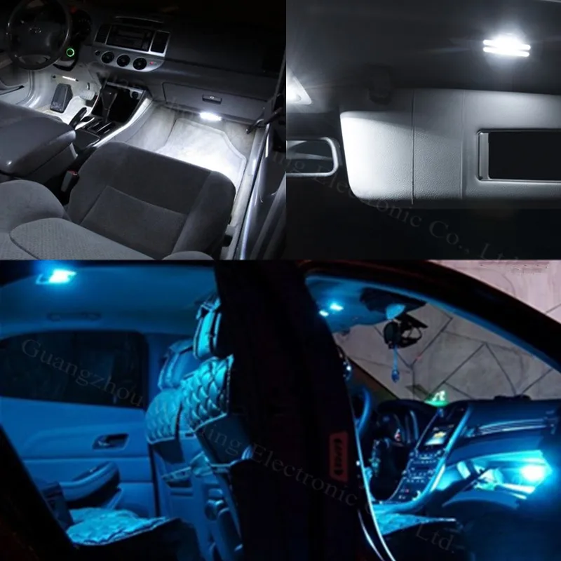 Wljh 12pc Canbus Error Frr Car Interior Led Reading Lighting Kit For Getsubject Aeproduct