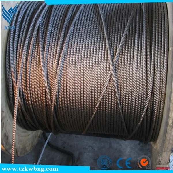 CE Certification and Construction Application cable 304 7x19 stainless steel wire rope
