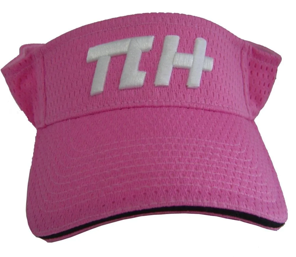 
Top Quality Polyester Breathable eye-bird Mesh Fabric Plain Sport Sun Visor 