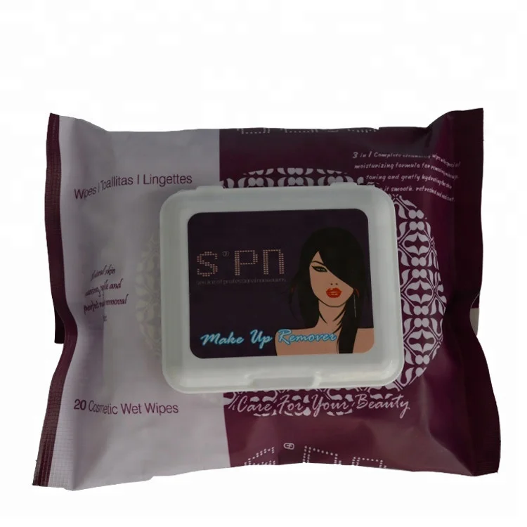 Adult Face Make Up Remover Wet Wipes Removal Wet Towel