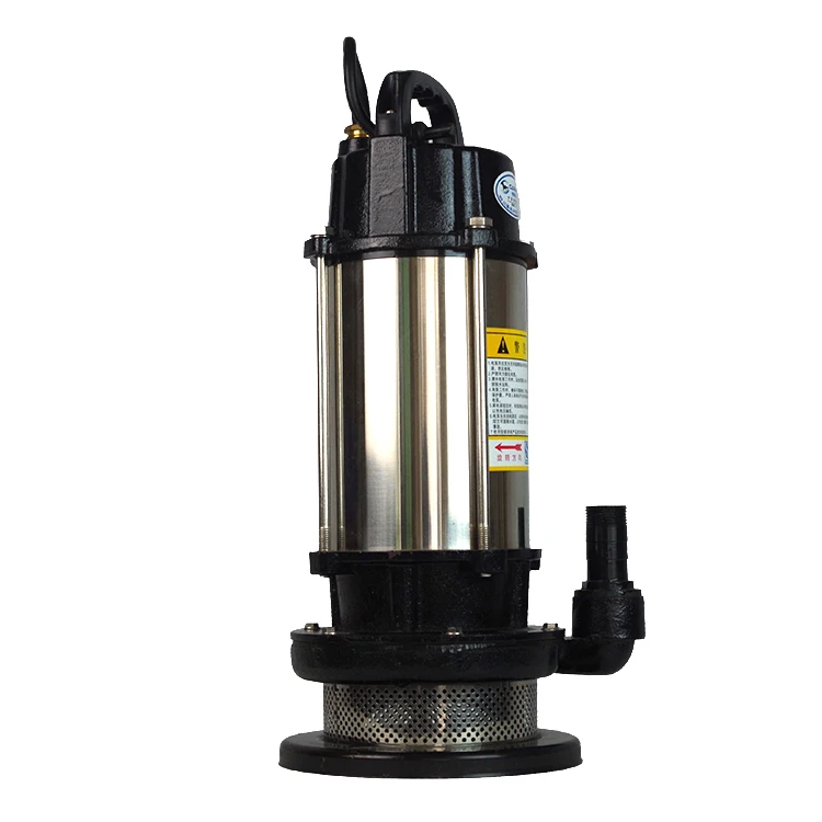 220v 50hz qdx 1hp single phase ac electric clean water submersible ac water electric powered water Submersible centrifugal pump