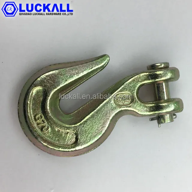 Оцинкованная кованая сталь G70, цепной скользящий захватный крюк