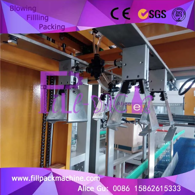 
Fully automatic Case / carton / box packer for juice bottles 