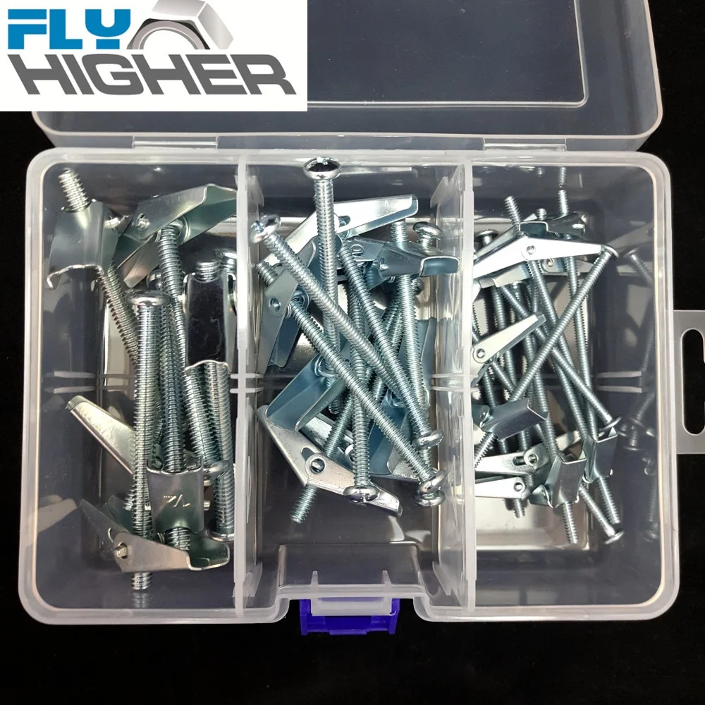 spring toggle anchor bolt Gravity Metal Fasteners butterfly toggle anchors