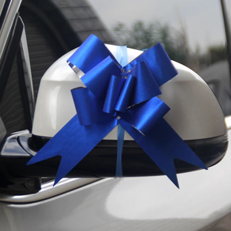 twinkle glitter fabric butterfly ribbon tie/organza tie bow ribbon bow with wire twist tie