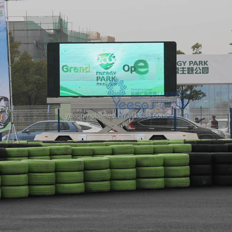 
Hot! Big trailer with LED display: YES-T12 for big events 