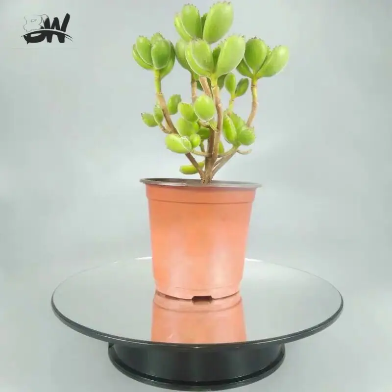 Factory Direct Sale Solar Turntable Acrylic Rotating  Display Stand For Jewelry Watch